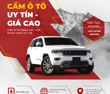 Cầm xe ô tô đang vay ngân hàng uy tín | giải ngân nhanh 