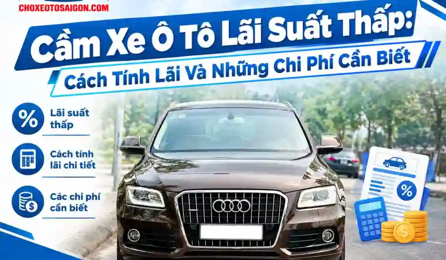 Cầm Xe Ô Tô Lãi Suất Thấp: Cách Tính Lãi Và Những Chi Phí Cần Biết