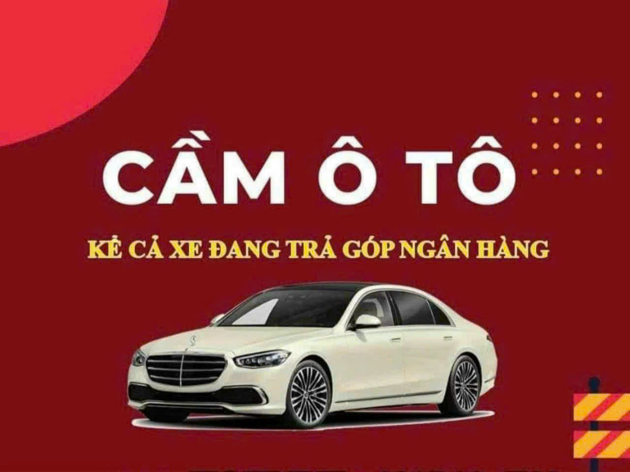 CẦM XE Ô TÔ ĐANG VAY NGÂN HÀNG