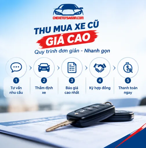 Thu mua xe cũ giá cao